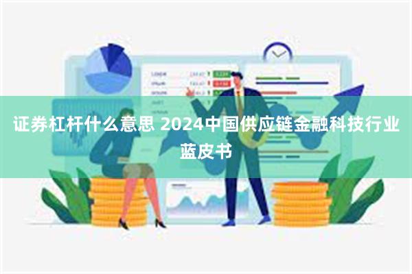 证券杠杆什么意思 2024中国供应链金融科技行业蓝皮书