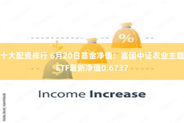 十大配资排行 6月20日基金净值：富国中证农业主题ETF最新净值0.6737