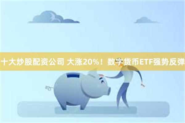 十大炒股配资公司 大涨20%！数字货币ETF强势反弹