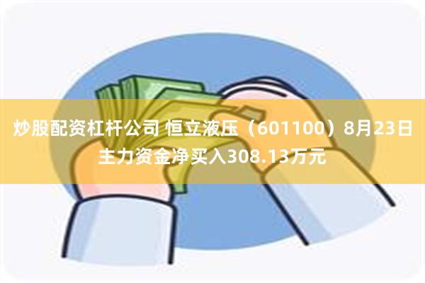 炒股配资杠杆公司 恒立液压（601100）8月23日主力资金净买入308.13万元