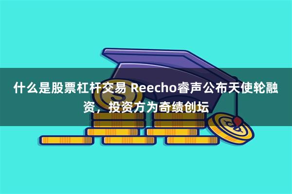 什么是股票杠杆交易 Reecho睿声公布天使轮融资，投资方为奇绩创坛