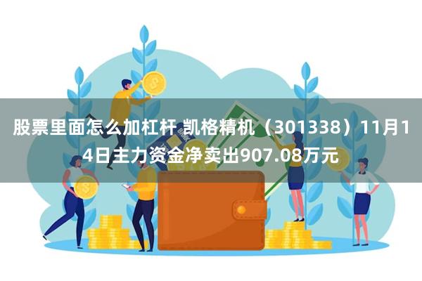 股票里面怎么加杠杆 凯格精机（301338）11月14日主力资金净卖出907.08万元